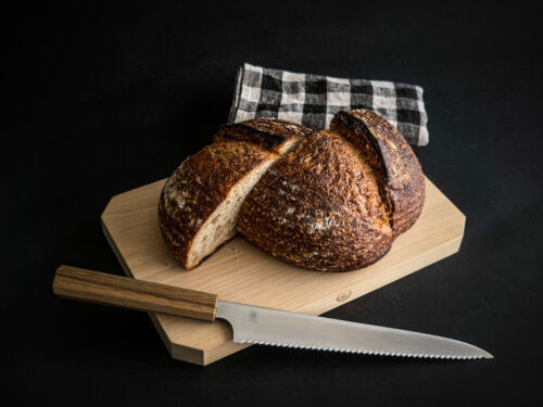 NATUR パン切り包丁樫 Kashi Bread Knife 24 cm - Image 5