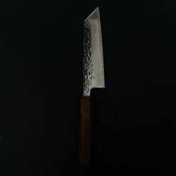 Alternative view of FURU Keyaki Bunka Damascus Knife