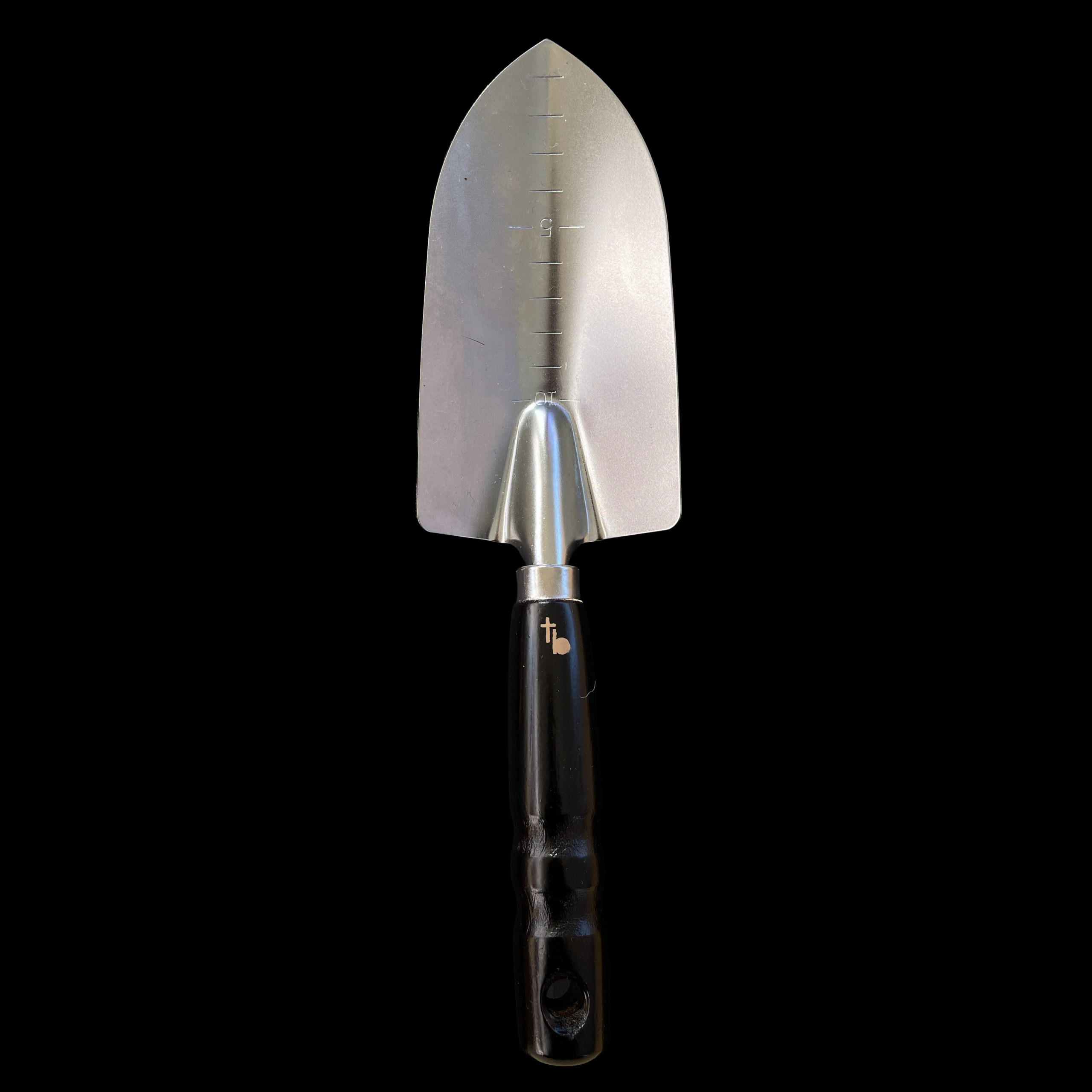 KULUR 野菜 urushi hand-painted garden shovel sumi black — Kikusumi Tokyo