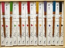 Alternative view of KIDS Color Urushi Chopsticks Hand-Painted Urushi | Kikusumi Tokyo
