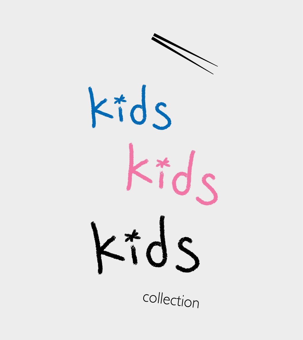 kids chopstick collection hand painted in Tokyo
